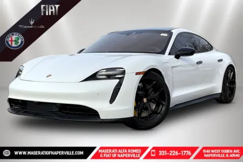 Black 2020 Porsche Taycan 4S for sale in Naperville, IL