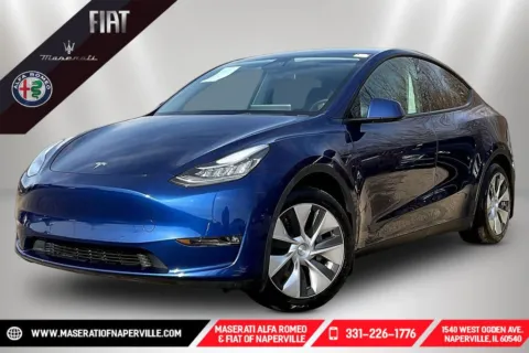 Blue 2021 Tesla Model Y Long Range for sale in Naperville, IL