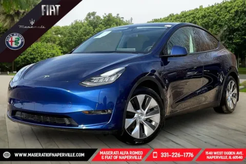 Blue 2021 Tesla Model Y Long Range for sale in Naperville, IL