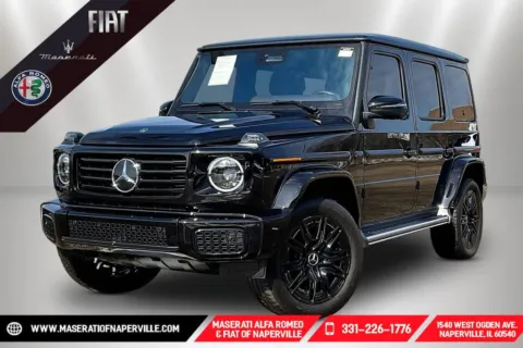 Black 2025 Mercedes-Benz G-Class G 580 for sale in Naperville, IL