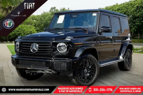 Black 2025 Mercedes-Benz G-Class G 580 for sale in Naperville, IL