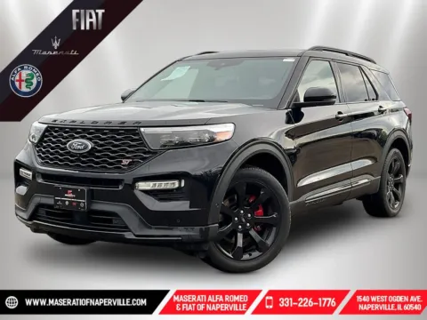 Black 2022 Ford Explorer ST for sale in Naperville, IL