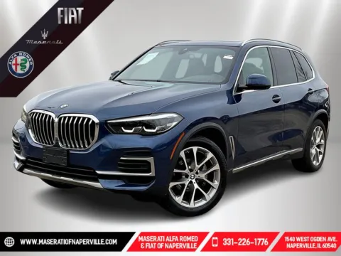Blue 2022 BMW X5 xDrive40i for sale in Naperville, IL