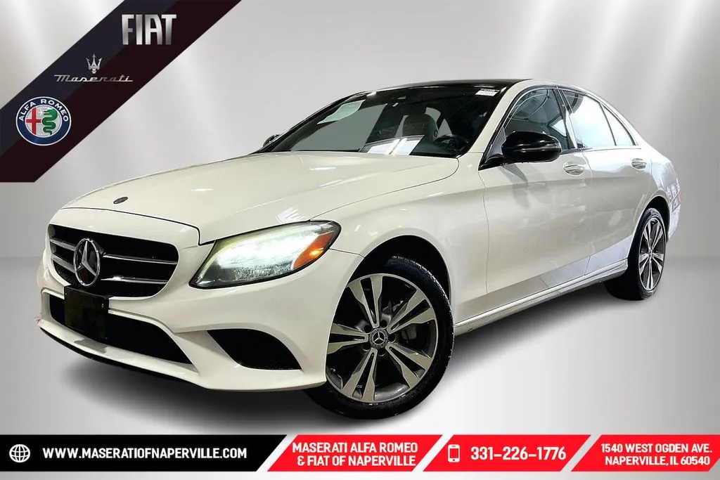 Black 2021 Mercedes-Benz C-Class C 300 for sale in Naperville, IL