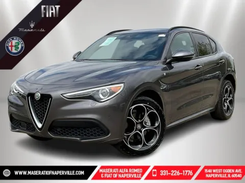 Gray 2023 Alfa Romeo Stelvio Ti for sale in Naperville, IL