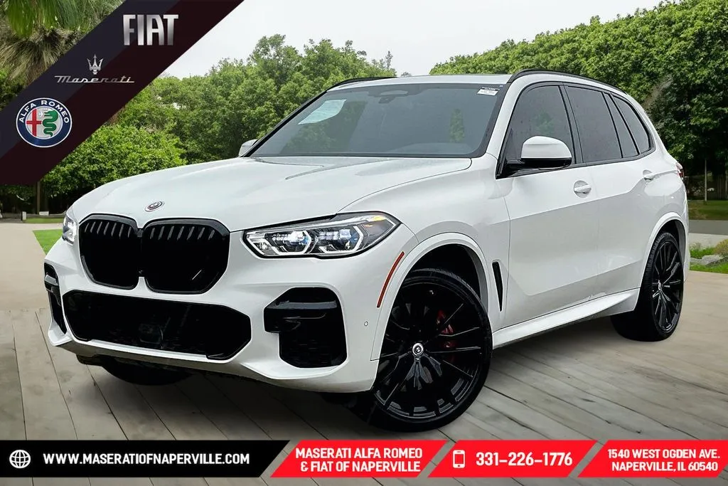 White 2023 BMW X5 M50i for sale in Naperville, IL
