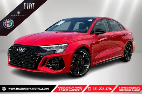 Red 2023 Audi RS 3 2.5T for sale in Naperville, IL