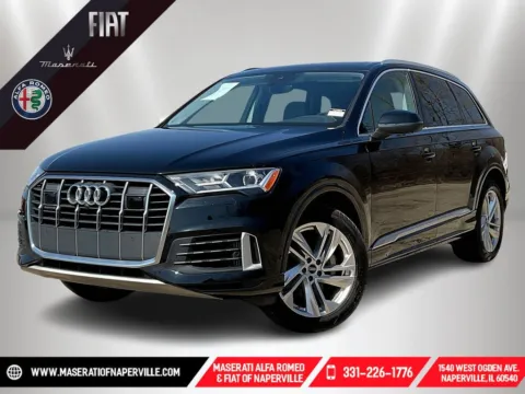 Black 2023 Audi Q7 55 Premium Plus for sale in Naperville, IL
