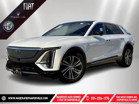 White 2024 Cadillac LYRIQ Luxury for sale in Naperville, IL