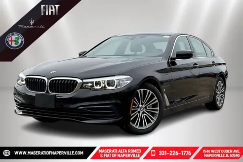 Black 2019 BMW 5 Series 530e xDrive iPerformance for sale in Naperville, IL
