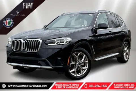 Black 2023 BMW X3 xDrive30i for sale in Naperville, IL