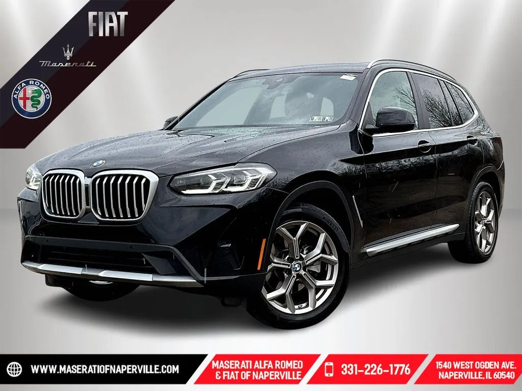 Black 2023 BMW X3 xDrive30i for sale in Naperville, IL
