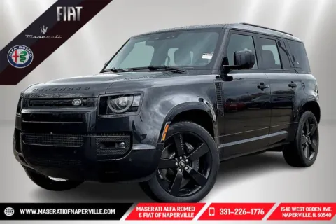 Black 2023 Land Rover Defender 110 X-Dynamic SE for sale in Naperville, IL