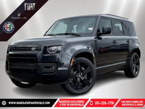 Black 2023 Land Rover Defender 110 X-Dynamic SE for sale in Naperville, IL