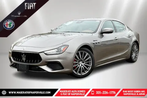 Blue 2022 Maserati Ghibli Modena Q4 for sale in Naperville, IL