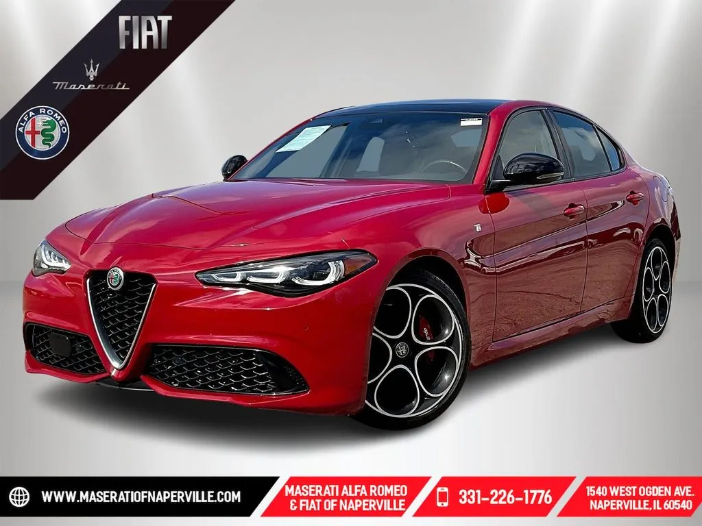 Red 2024 Alfa Romeo Giulia Ti for sale in Naperville, IL