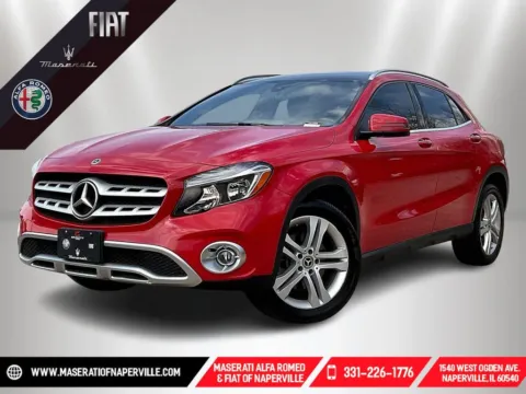 Red 2019 Mercedes-Benz GLA 250 for sale in Naperville, IL
