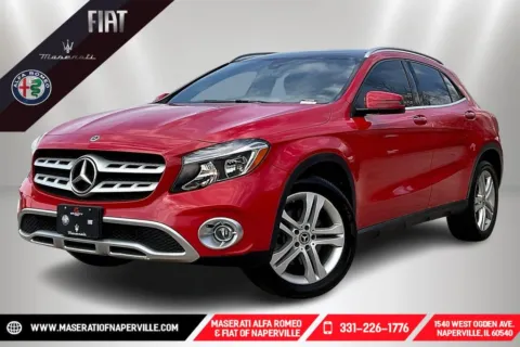 Red 2019 Mercedes-Benz GLA 250 for sale in Naperville, IL