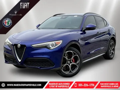 Blue 2023 Alfa Romeo Stelvio Ti for sale in Naperville, IL