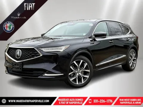 Black 2023 Acura MDX Technology for sale in Naperville, IL
