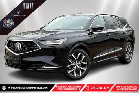 Black 2023 Acura MDX Technology for sale in Naperville, IL