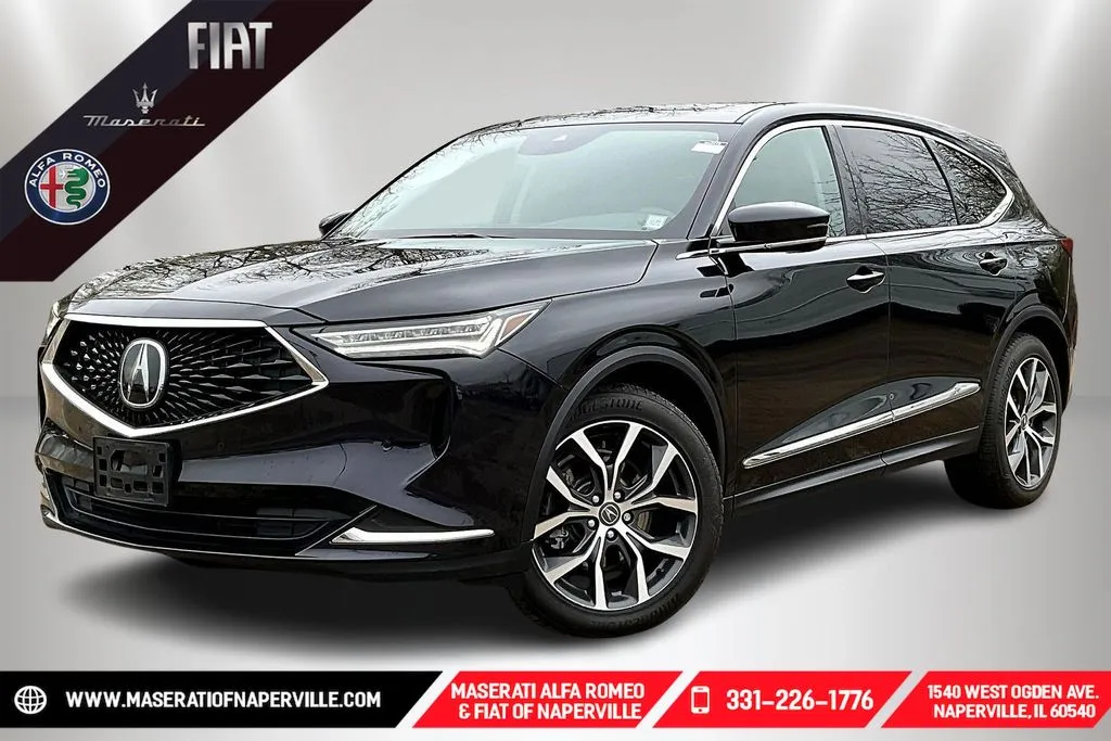 Black 2023 Acura MDX Technology for sale in Naperville, IL