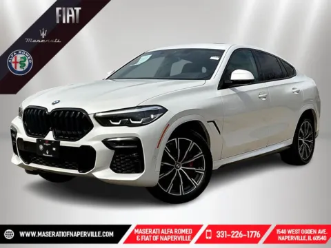 White 2022 BMW X6 xDrive40i for sale in Naperville, IL