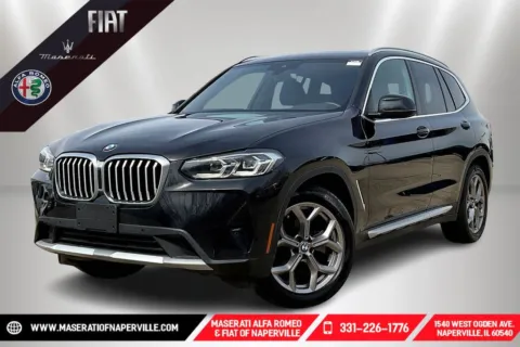 Black 2023 BMW X3 xDrive30i for sale in Naperville, IL