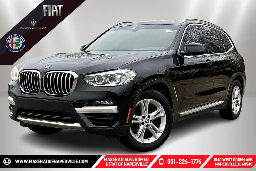 Black 2021 BMW X3 xDrive30i for sale in Naperville, IL