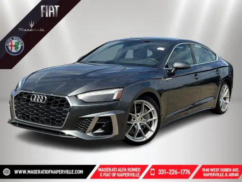 Black 2023 Audi A5 Sportback 45 S line Premium Plus for sale in Naperville, IL