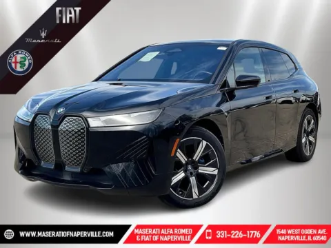 Black 2023 BMW iX xDrive50 for sale in Naperville, IL