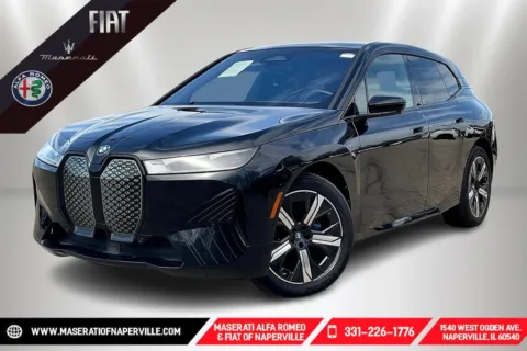 Black 2023 BMW iX xDrive50 for sale in Naperville, IL