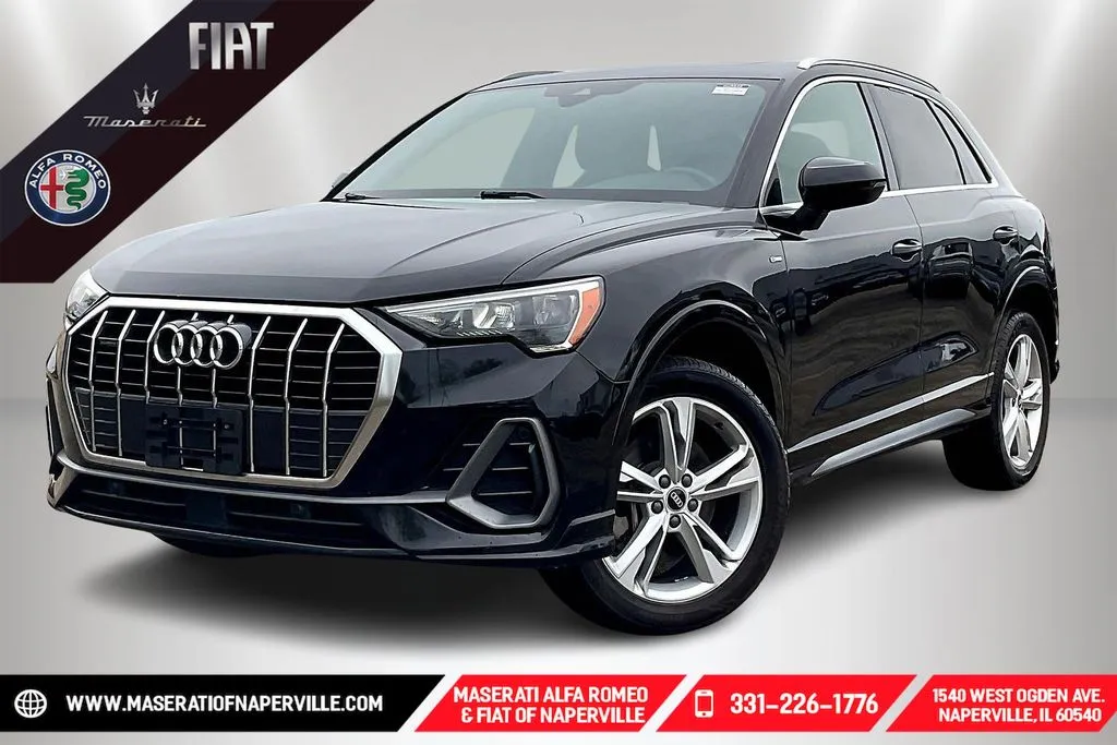 Black 2021 Audi Q3 Premium for sale in Naperville, IL