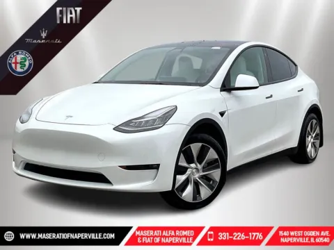 White 2022 Tesla Model Y Long Range for sale in Naperville, IL