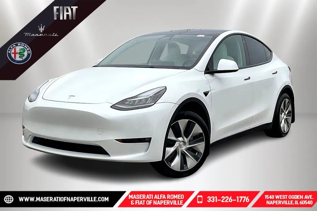 White 2022 Tesla Model Y Long Range for sale in Naperville, IL