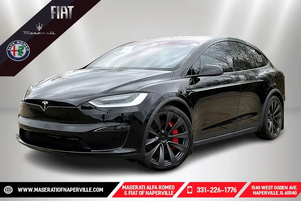Black 2022 Tesla Model X Plaid for sale in Naperville, IL