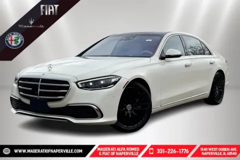 White 2022 Mercedes-Benz S-Class S 580 for sale in Naperville, IL