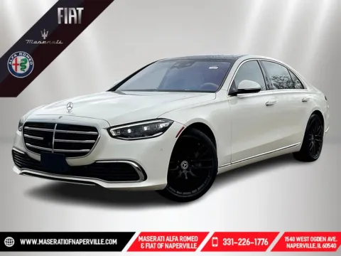 White 2022 Mercedes-Benz S-Class S 580 for sale in Naperville, IL