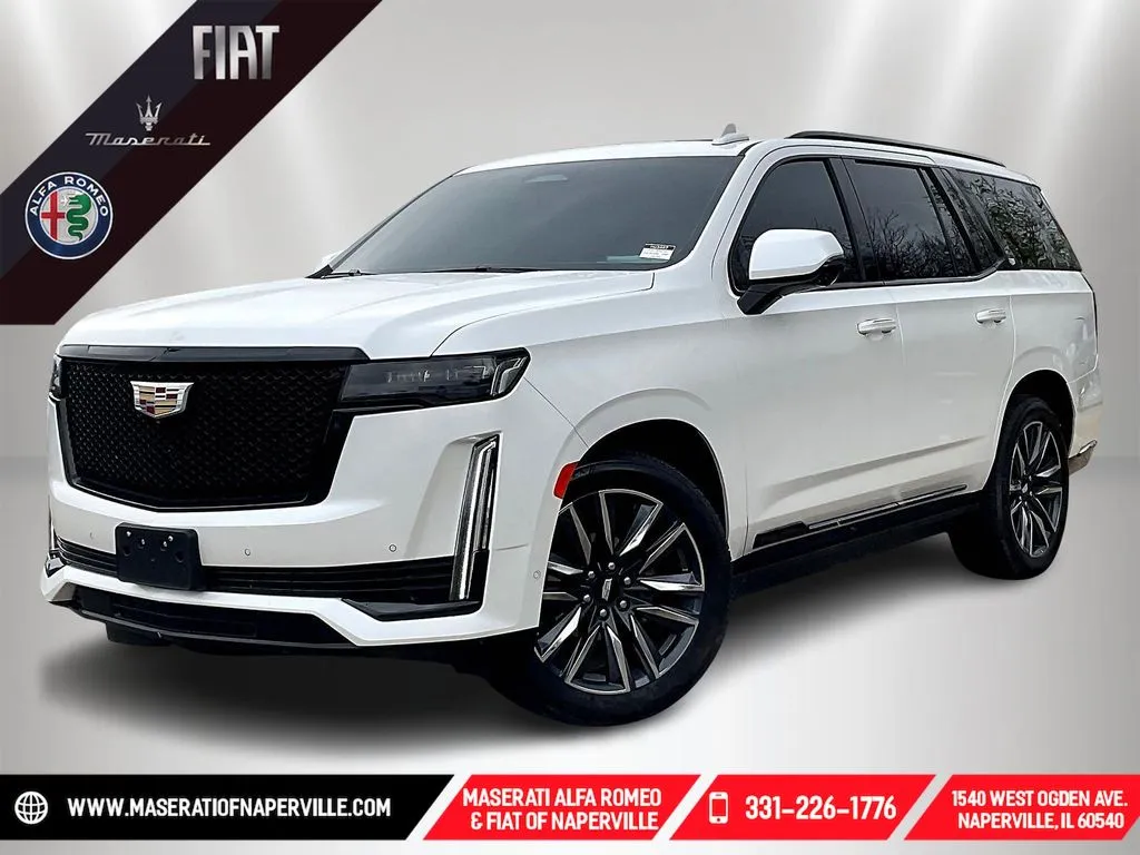 White 2024 Cadillac Escalade Sport Platinum for sale in Naperville, IL