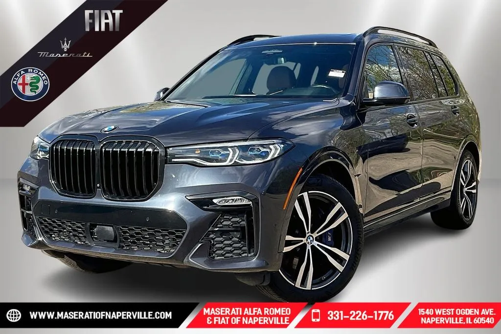 Gray 2021 BMW X7 xDrive40i for sale in Naperville, IL