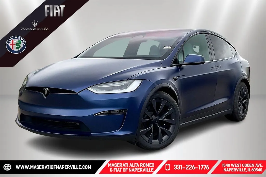 Blue 2022 Tesla Model X Plaid for sale in Naperville, IL