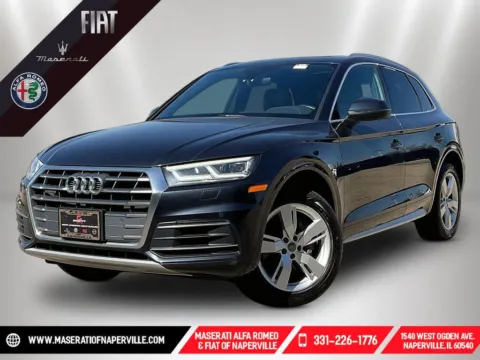 Blue 2019 Audi Q5 2.0T Premium Plus for sale in Naperville, IL