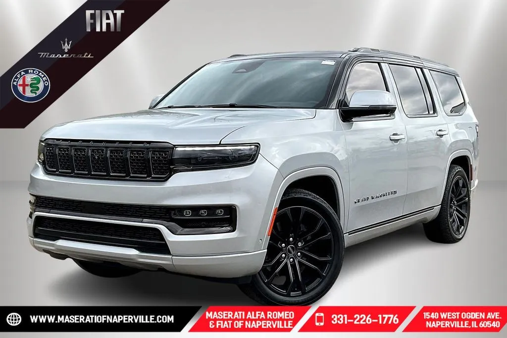 Silver 2022 Jeep Grand Wagoneer Series II for sale in Naperville, IL