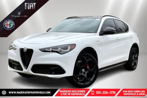 White 2024 Alfa Romeo Stelvio Veloce for sale in Naperville, IL