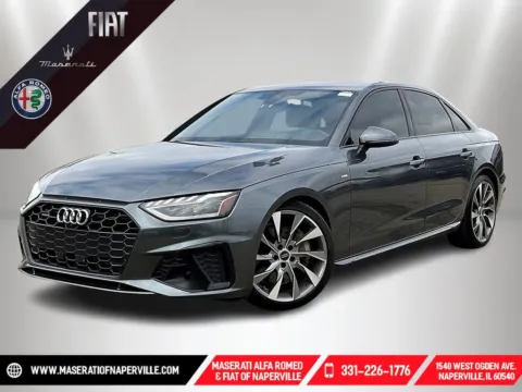 Gray 2020 Audi A4 45 Prestige for sale in Naperville, IL