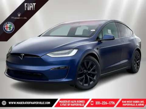 Blue 2022 Tesla Model X Plaid for sale in Naperville, IL
