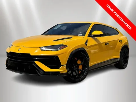 Yellow 2023 Lamborghini Urus Performante for sale in Naperville, IL