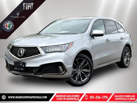 Silver 2020 Acura MDX Technology & A-Spec Packages for sale in Naperville, IL
