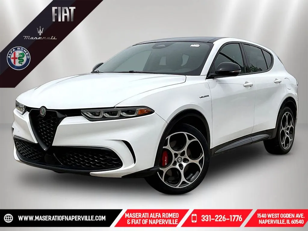 White 2024 Alfa Romeo Tonale Veloce for sale in Naperville, IL