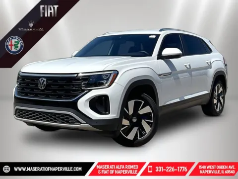 White 2025 Volkswagen Atlas Cross Sport 2.0T SE w/Technology for sale in Naperville, IL